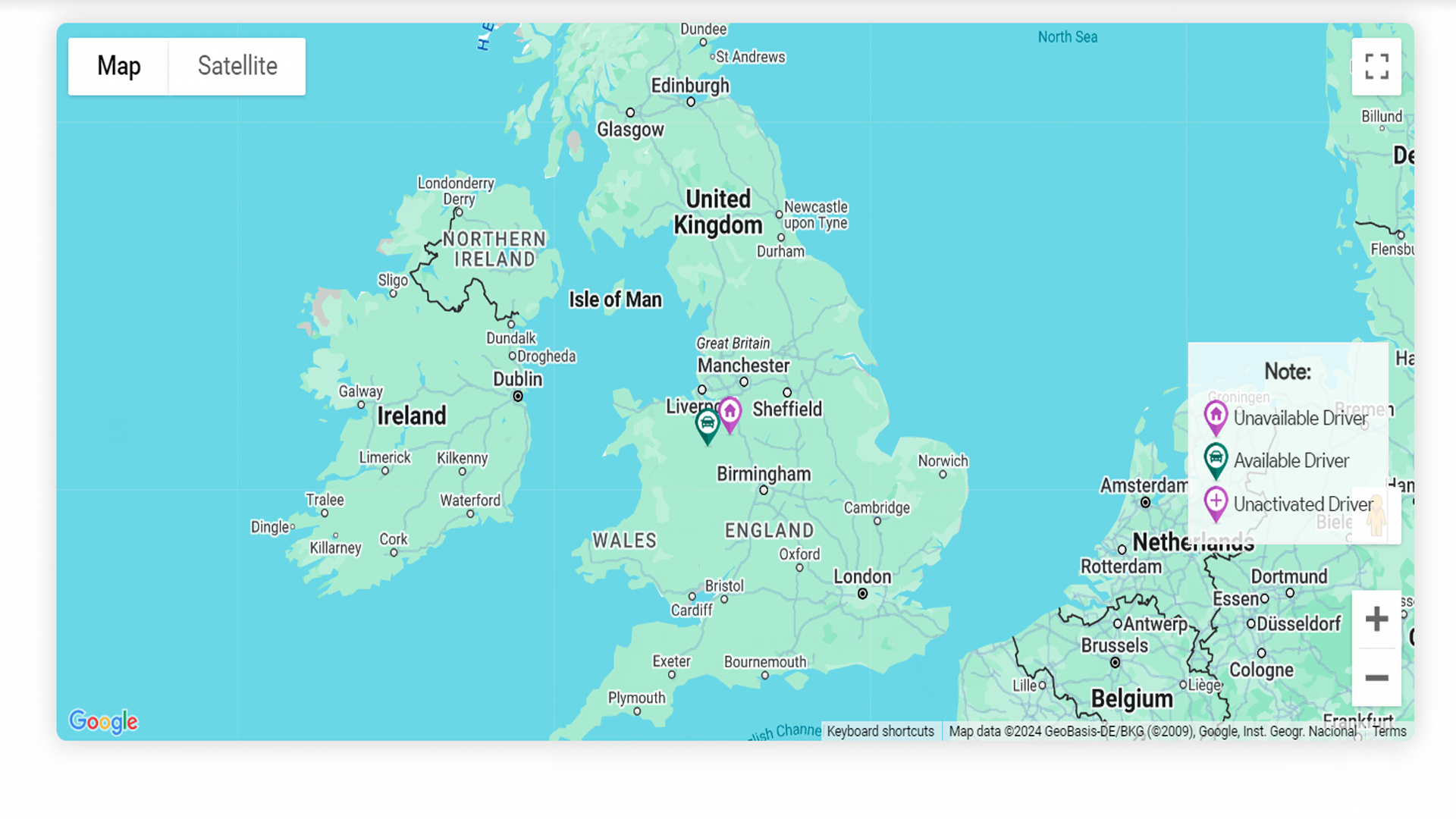 Fleet Management Dashboard